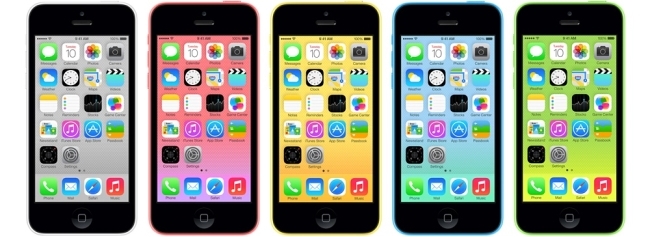 передняя панель iPhone 5C