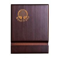 Подставка деревянная WoodFrame Dark (Темно-коричневая)