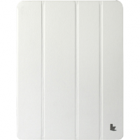 JisonCase Smart Leather Case White