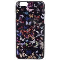 Чехол Lacroix для iPhone 6/6S Butterfly Hard Black