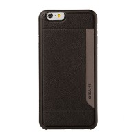 Пластиковый чехол Ozaki 0.3 + Pocket для iPhone 6 с дополнительным отделением Black (Черный)