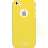 SGP Накладка на iPhone 5/5S Желтая
