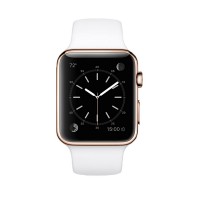Apple Watch Edition 38mm 18-karat Rose Gold Case with White Sport Band 