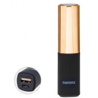 Универсальный внешний аккумулятор Remax Power Bank Lip MAX 2400 mAh Gold (Золотой)