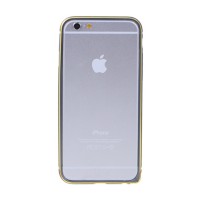 Металлический бампер Ainy QC-A001K для iPhone 6/6S Grey (Серый)