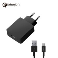 Сетевое зарядное устройство Deppa USB Quick Charge 2.0