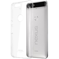 Ультратонкий чехол-накладка для Google Nexus 6P Clear (Прозрачный)