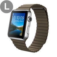 Apple Watch 42mm with Leather Loop Light Brown (Светло-коричневый кожаный ремешок) L MJ422