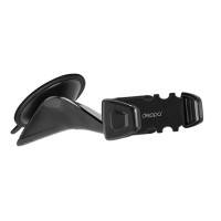 Автомобильный держатель Deppa Crab Slim для смартфонов 3.5"-6" (Черный)