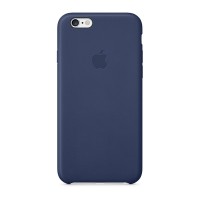 Кожаный чехол Apple iPhone 6 Leather Case (MGR32ZM/A) для iPhone 6 Midnight Blue (Темно-синий)