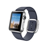 Apple Watch 38mm Stainless Steel Case with Midnight Blue Modern Buckle (Синие)