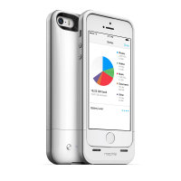 Чехол-аккумулятор со встроенной памятью Mophie Space pack 32 Гб для iPhone 5/5S (Белый)