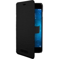 Чехол Kenzo для iPhone 6 Croco Folio Noir 