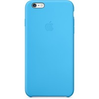 Силиконовый чехол для iPhone 6 Plus Blue (Голубой)