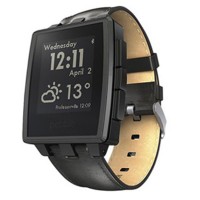 Умные часы Pebble Steel (Черные)  