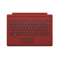 Клавиатура (чехол) Type Cover Red (красный) с подсветкой RUS/ENG для Microsoft Surface Pro 3