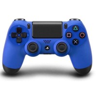 Контроллер игровой беспроводной (Dualshock 4 Cont Wave Blue: CUH-ZCT1:SCEE) для Sony PS4