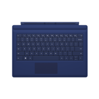 Клавиатура (чехол) Type Cover Blue (синий) с подсветкой RUS/ENG для Microsoft Surface Pro 3