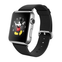 Apple Watch 42mm with Classic Buckle (Чёрный ремешок с классической пряжкой) MJ3X2