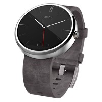 Умные часы Motorola Moto 360 Stone Leather (Каменная кожа)