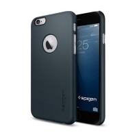 Чехол для iPhone 6 Plus Spigen Thin Fit A Metal Slate (Стальной)