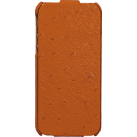 Чехол iCarer Ostrich Series для iPhone 5/5S Orange (Оранжевый)
