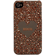 Накладка Hoco на заднюю часть iPhone 4S/4 Coffee Series