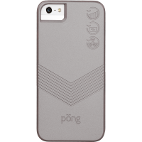 Pong со встроенной антенной для iPhone 5 Silver Metallic