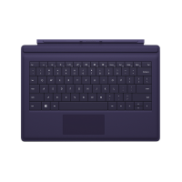 Клавиатура (чехол) Type Cover Purple (фиолетовый) с подсветкой RUS/ENG для Microsoft Surface Pro 3