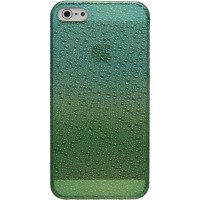Накладка на iPhone 5 Капельки Зеленые