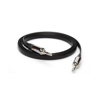 Кабель Griffin Flat AUX Cable 3,5 х3,5 мм Black 90 см