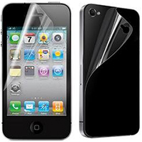 Комплект защитных пленок для  iPhone 4S (Глянцевые)