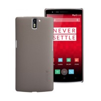Чехол Nillkin Super Frosted Shield OnePlus One Case - Brown (Коричневый)