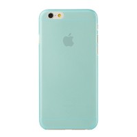 Ультратонкий чехол Ozaki O!coat 0.3 Jelly для iPhone 6/6S Cyan (Голубой) OC555CY