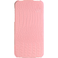BOROFONE Crocodile leather case Pink 4/4s