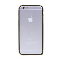 Металлический бампер Ainy QC-A001A для iPhone 6/6S Black (Черный)
