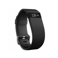 Спортивный браслет Fitbit Charge HR Black Черный L