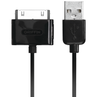 Кабель Griffiin USB to 30-pin Black